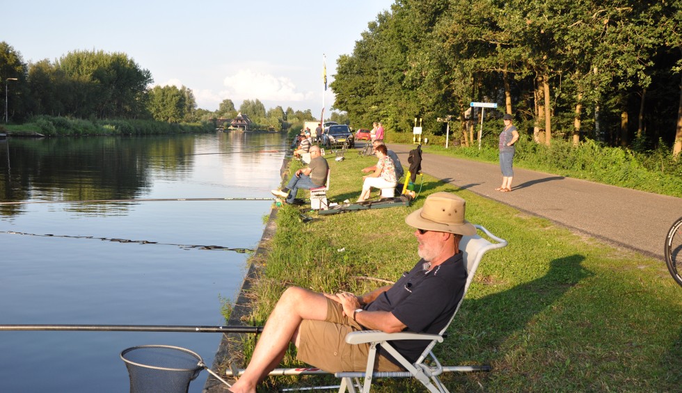 Vissen in de weerribben