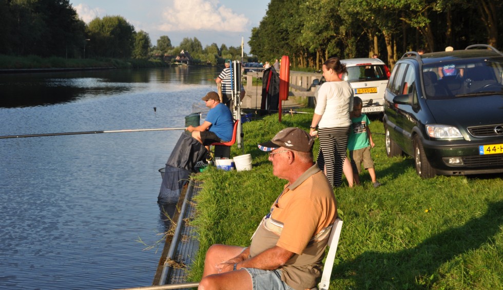 Vissen in de weerribben